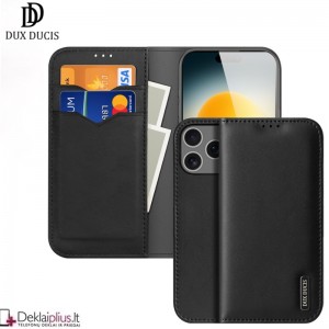 Dux Ducis Hivo odinis dėklas - juodas (Apple Iphone 17 Pro/Iphone 18 Pro)